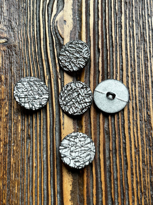 Zamak knoop met achtersteek 20mm Kleur Inox