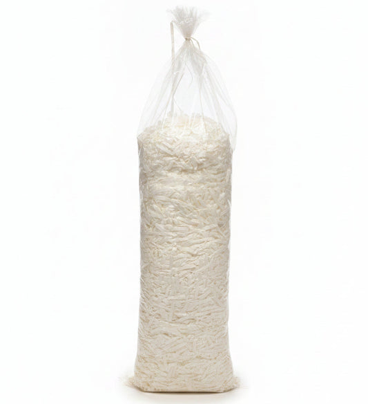 Nylon satijnlint 8mm Off White
