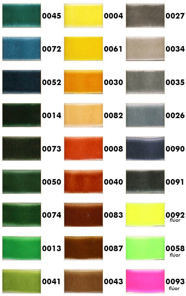 Fluwelen band - 25mm - verschillende kleuren