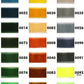 Fluwelen band - 50mm - verschillende kleuren