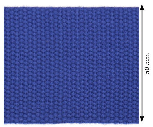 Rugzakband 50mm – Katoen & Polyester | 36 Kleuren | Per 50 Meter