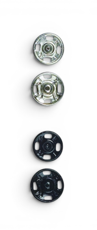 Aannaai Drukknoop | 8mm, 10mm, 15mm & 18mm | 2-delig