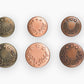 Brass Jeansknoop met Nagel | 14mm & 17mm