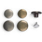 Brass Jeansknoop met Nagel | 14mm & 17mm