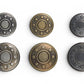 Brass Jeansknoop met Nagel | 14mm & 17mm | Per 100 stuks