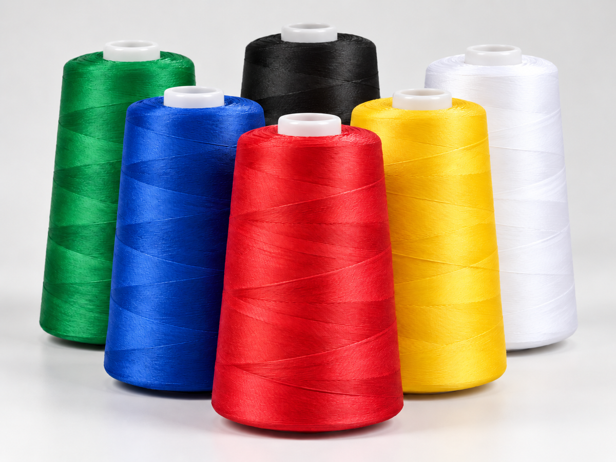 Polyester naaigaren 40s/2 TFO – 4 klosjes van 5.000 meter