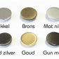 Zamac jeans button - 16mm/20mm