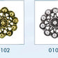 Siersluiting met ketting