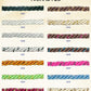 Rayon en kralen koord - 10mm - 20 meter rol