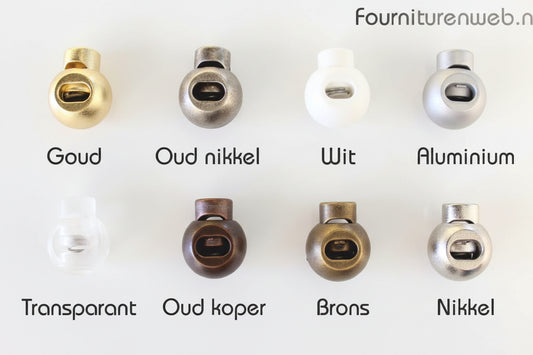 Nylon koordstopper – opening 6 mm