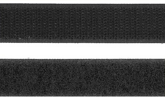Klittenband zelfklevende Hook & sew-on Loop - 25 meter