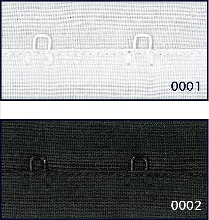 Haak & oog band 25mm - 15 meter