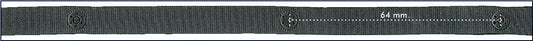 Drukkertjesband 8mm - 25 meter