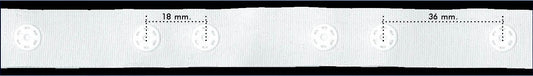 Drukkertjesband 18mm - 25 meter