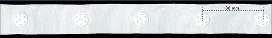 Drukkertjesband 18mm - 25 meter