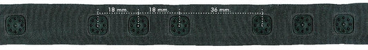 Drukkertjesband 18mm - 25 meter