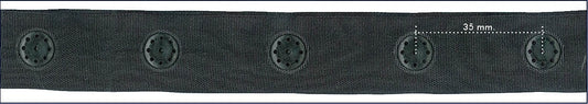 Drukkertjesband 22mm - 25 meter