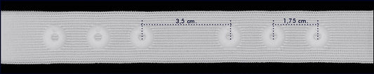 Drukkertjesband 22mm - 25 meter