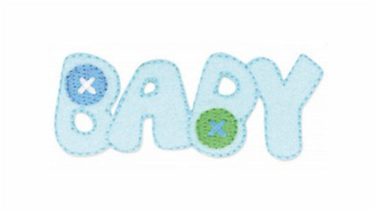 Strijkapplicatie baby