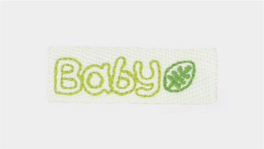 Strijkapplicatie baby