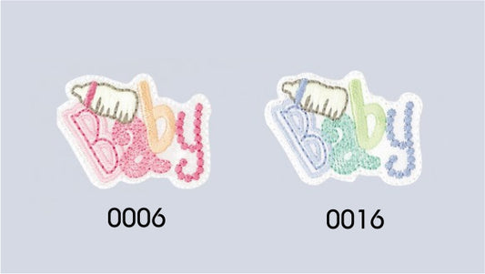 Strijkapplicatie baby