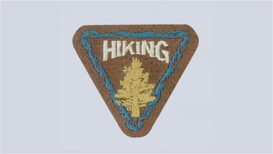 Strijkapplicatie hiking