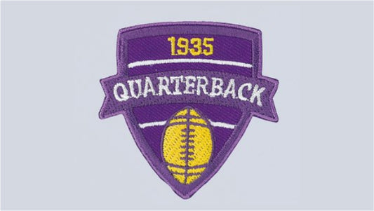 Strijkapplicatie quarterback