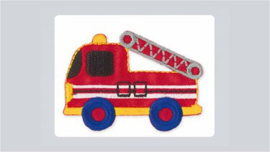 Strijkapplicatie brandweerwagen