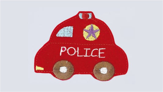 Strijkapplicatie policecar