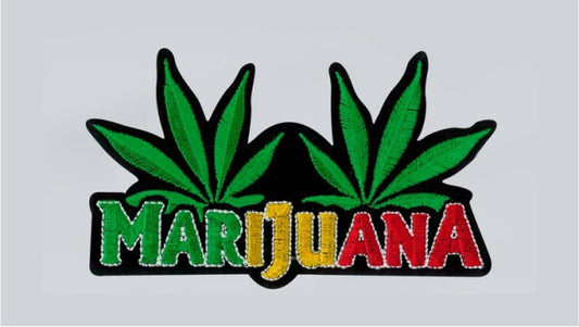 Strijkapplicatie Marijuana