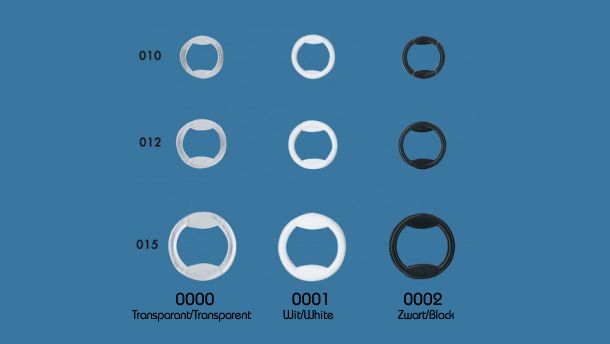 Nylon ring - 100 stuks