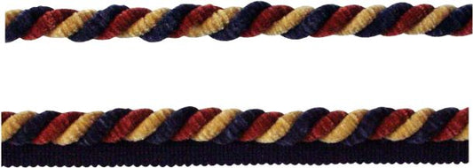 Koord 3 kleurig - 12mm - 25 meter rol