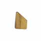Houten knoop met achtersteek - 20x30mm - 30 stuks