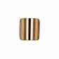 Houten knoop met achtersteek - 25x25mm - 20 stuks