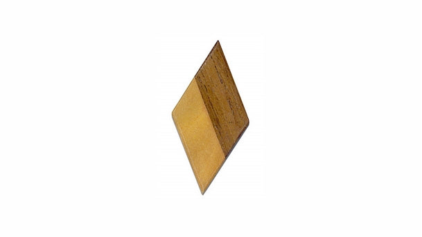 Houten knoop - 23x40mm - 20 stuks