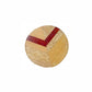 Houten knoop met achtersteek - 32mm - 20 stuks