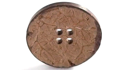 Kokos-4-Loch-Knopf – Verschiedene Größen
