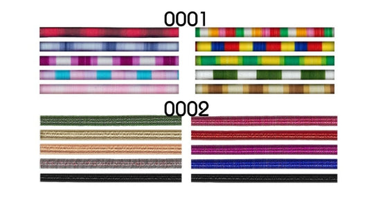 Gecoat siliconenkoord - Ø 5mm / 48cm lang - 10 stuks