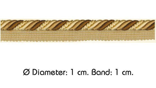 Koord met band - 25 meter rol